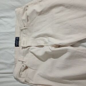 Cream Denim Jeans